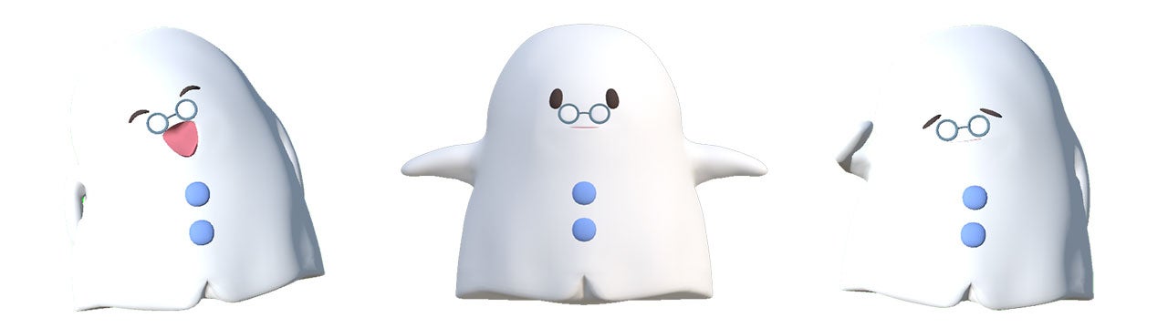 組み合わせで、表情や動作は多彩に