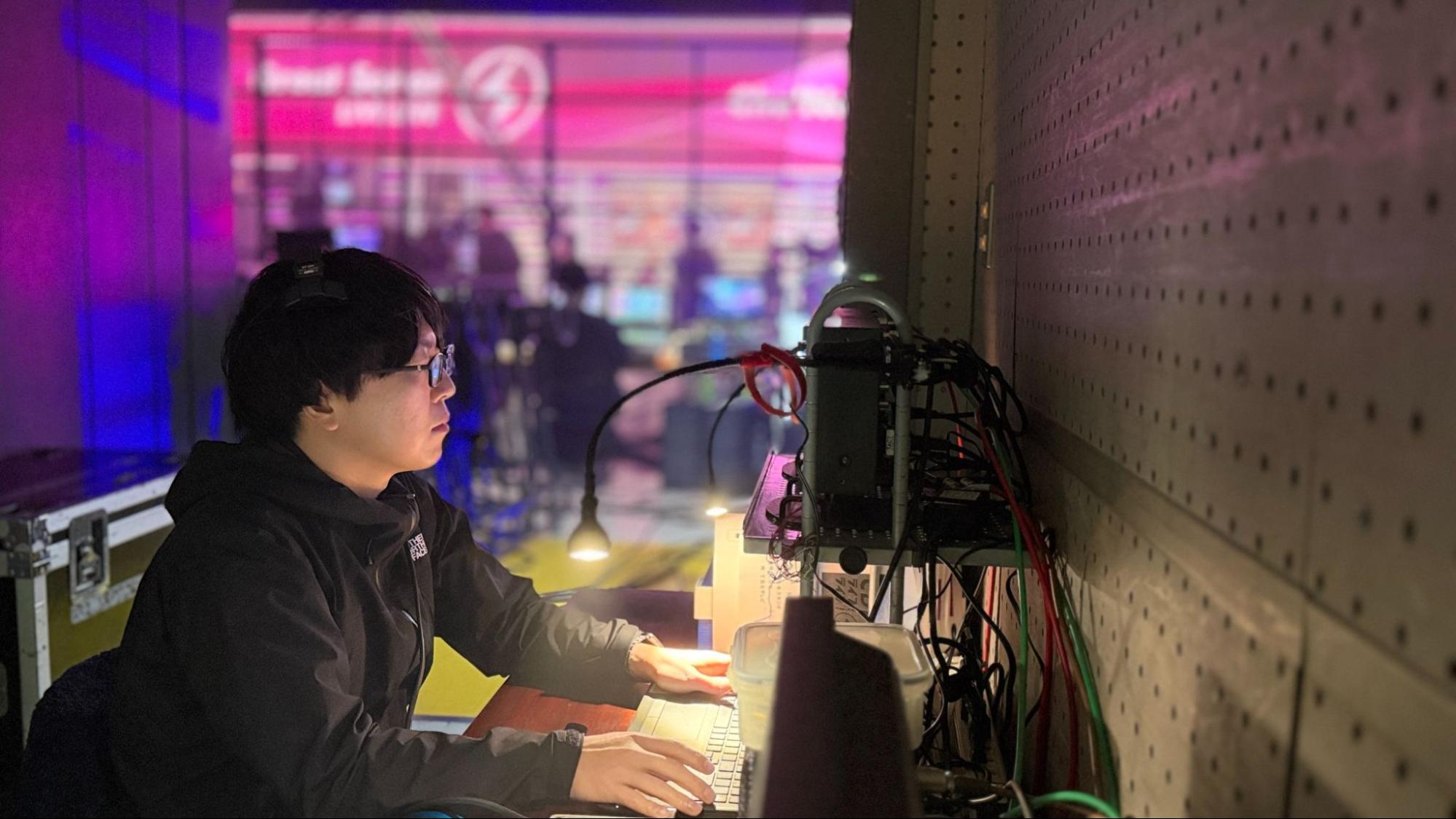 『CDTV ライブ! ライブ!』でのプロンプター作業