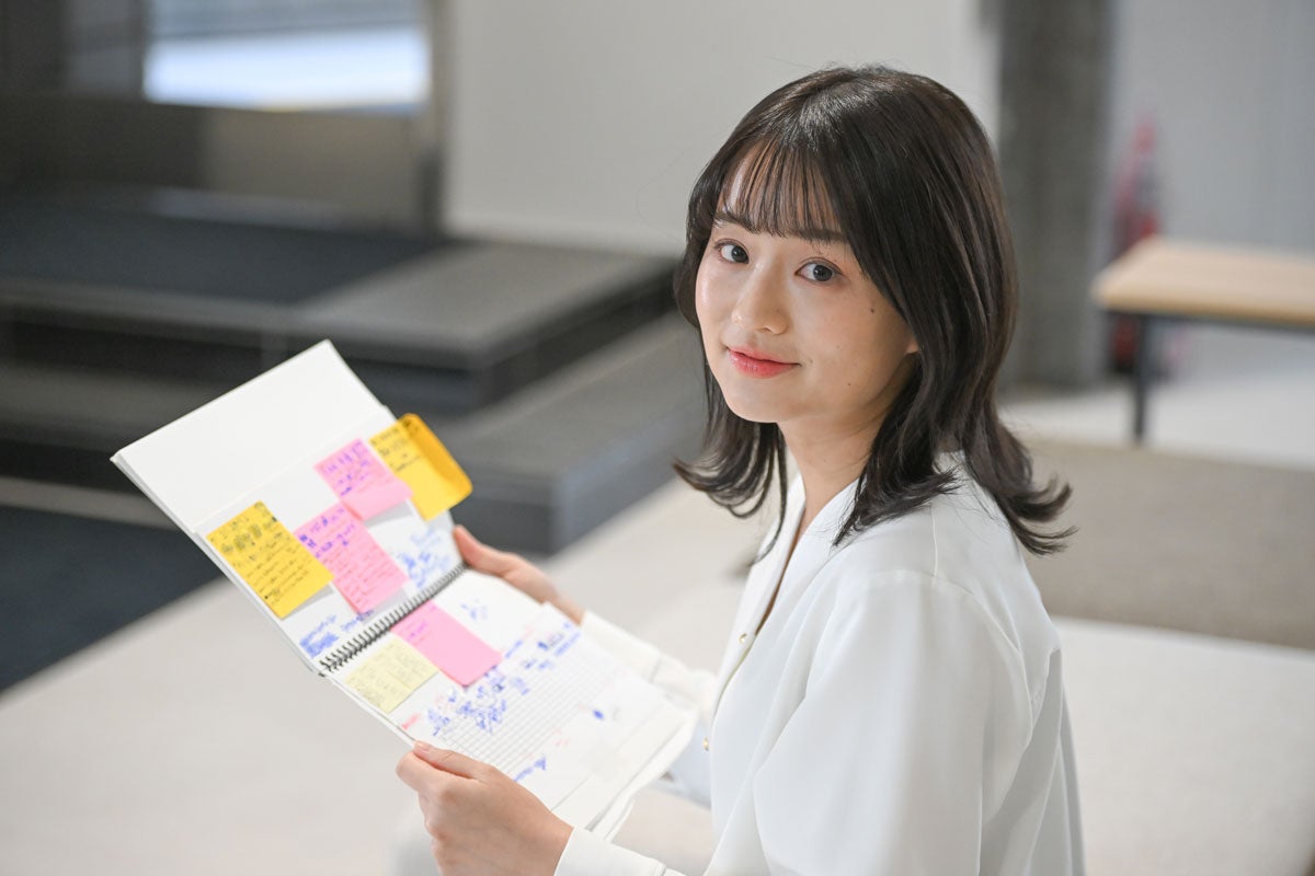 びっしりと選手の情報が書き込まれた取材ノート