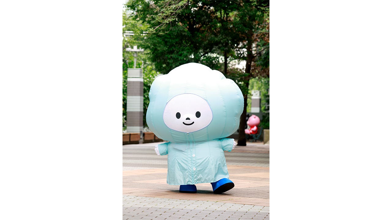 ワクティさんの体にぴったりのレインコート