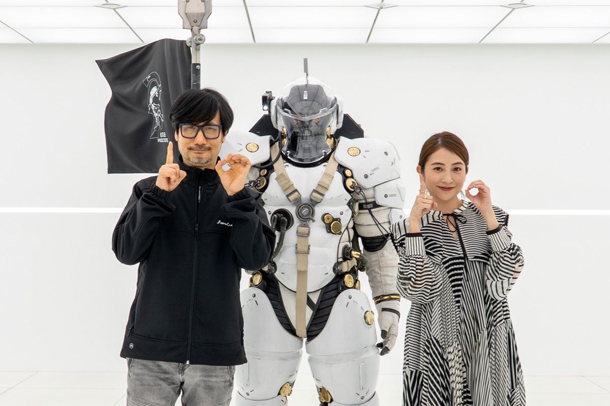 小島秀夫監督、日比アナウンサー