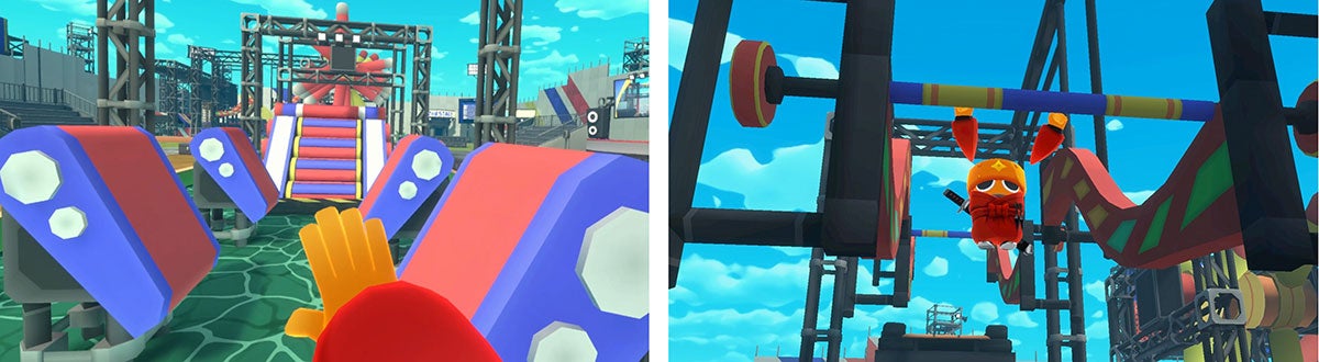 SASUKE VRゲーム画面