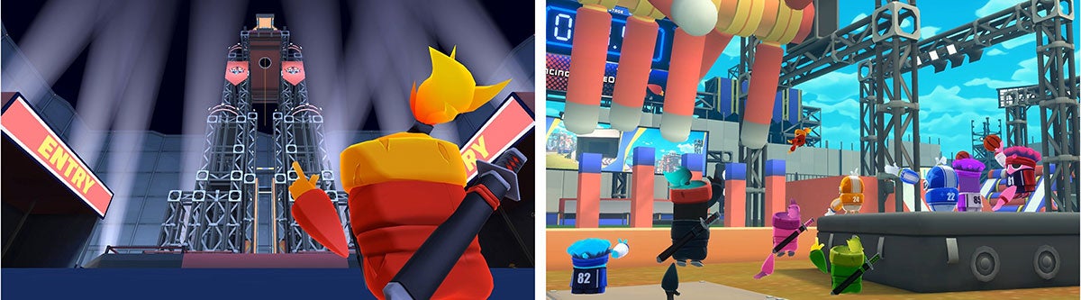 SASUKE VRゲーム画面