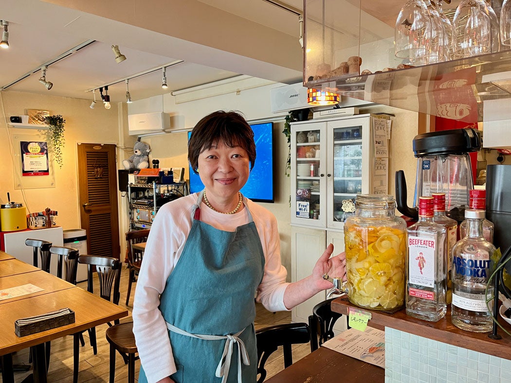 店主の川野辺恵美さん